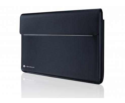 Maletin Dynabook para portatil 13.3p imitacion piel poliester negro azul PX1900E-2NCA