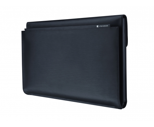 Maletin Dynabook para portatil 13.3p imitacion piel poliester negro azul PX1900E-2NCA