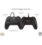 MANDO CON CABLE NEGRO MATE SWITCH POWER A