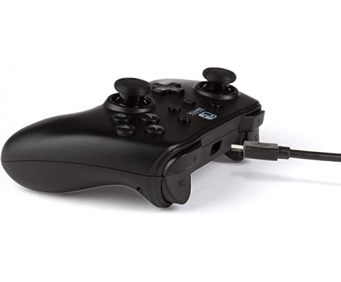 MANDO CON CABLE NEGRO MATE SWITCH POWER A