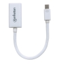 Manhattan Adaptador Mini DisplayPort a HDMI