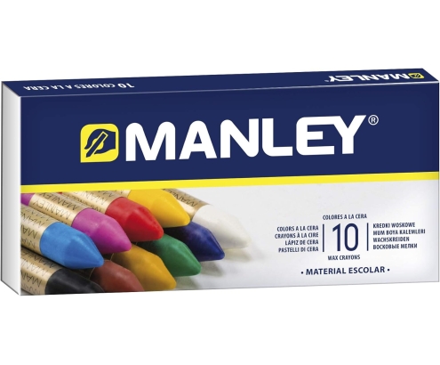 Manley Estuche 10 Ceras