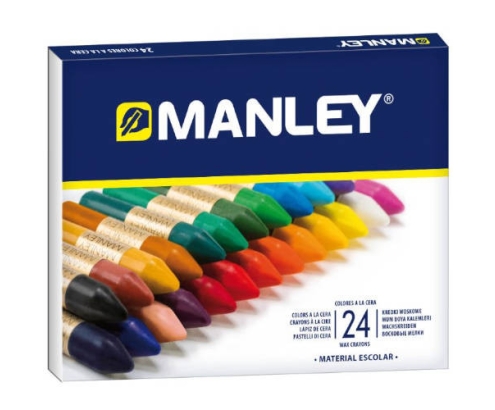 Manley Estuche 24 Ceras