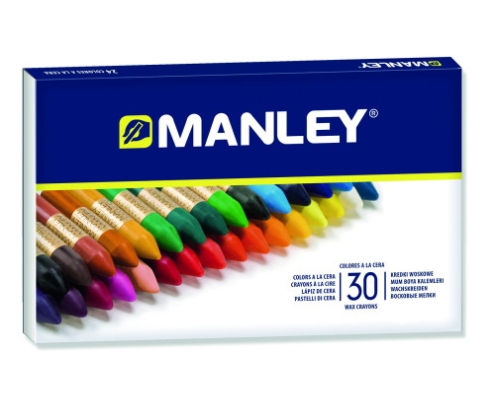Manley Estuche 30 Ceras