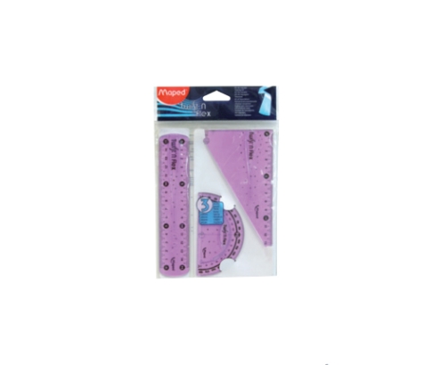 Maped 895024 juego de reglas 3 pieza(s)