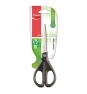 Maped Essential Green Tijeras de oficina Corte recto Negro, Acero inoxidable