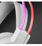 Mars Gaming Auriculares Diadema Chroma RGB Flow Micrófono Sonido Espacial Blanco