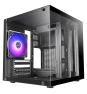 Mars Gaming MC-CUBE carcasa de ordenador Mini Tower Negro