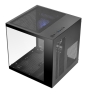 Mars Gaming MC-CUBE carcasa de ordenador Mini Tower Negro