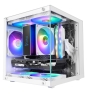 Mars Gaming MC-CUBEW carcasa de ordenador Mini Tower Blanco