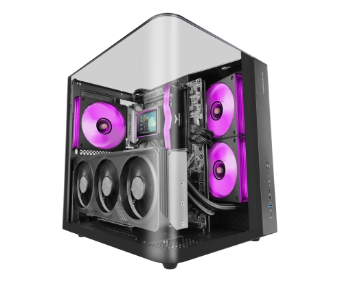 Mars Gaming MC-INFINIOLITE Midi Tower Negro