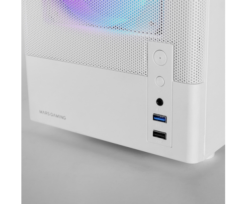 Mars Gaming MC-ONYXW Mini Tower Blanco