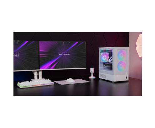 Mars Gaming MC-ONYXW Mini Tower Blanco
