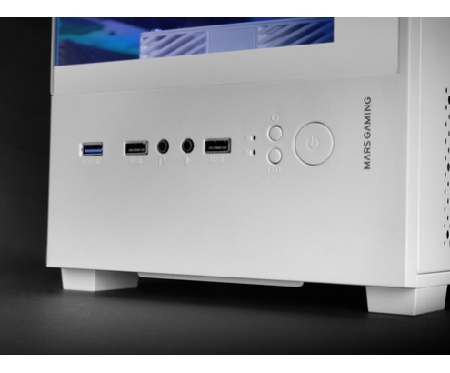 Mars Gaming MC-SE2W Mini Tower Blanco