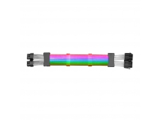 Mars Gaming MCA-16 Cable Extensor ARGB 8+8pin PCIe para Tarjeta Gráfi...