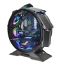 Mars Gaming MCORB Negro Caja PC Gaming Micro-ATX XL Diseño Circular Custom Doble Cristal Templado