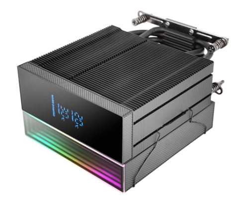 Mars Gaming MCPU-LCD Procesador Refrigerador de aire 12 cm Negro 1 pieza(s)