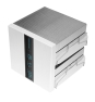 Mars Gaming MCPU-LCDPROW Procesador Refrigerador de aire 12 cm Blanco 1 pieza(s)