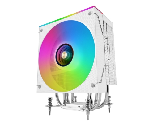 Mars Gaming MCPU-LCDW Procesador Refrigerador de aire 12 cm Blanco 1 pieza(s)