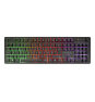 Mars Gaming MCPWXPT teclado Ratón incluido Juego RF inalámbrica + USB QWERTY Portugués Negro