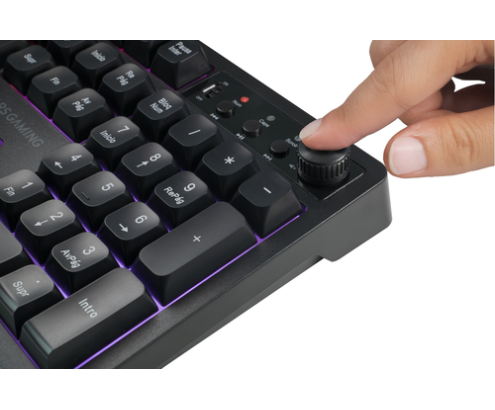 Mars Gaming MCPWXPT teclado Ratón incluido Juego RF inalámbrica + USB QWERTY Portugués Negro