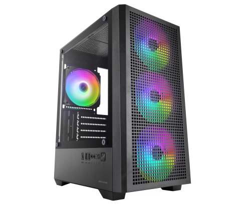 Mars Gaming MCQUANTUM carcasa de ordenador Midi Tower Negro