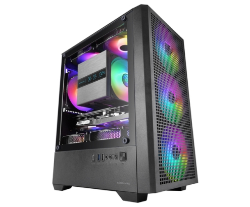 Mars Gaming MCQUANTUM carcasa de ordenador Midi Tower Negro