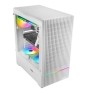 Mars Gaming MCQUANTUMW carcasa de ordenador Midi Tower Blanco
