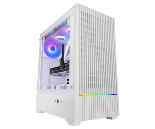 Mars Gaming MCQUANTUMW carcasa de ordenador Midi Tower Blanco