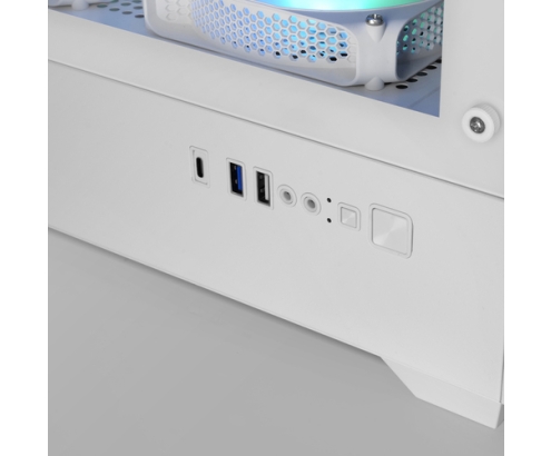 Mars Gaming MCQUANTUMW carcasa de ordenador Midi Tower Blanco