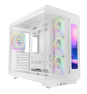 Mars Gaming MCREVMAXW carcasa de ordenador Midi Tower Blanco
