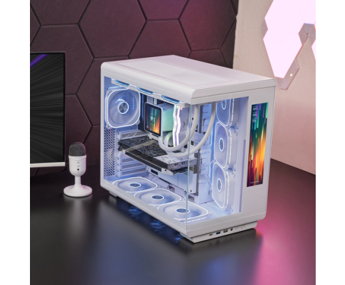 Mars Gaming MCREVMAXW carcasa de ordenador Midi Tower Blanco
