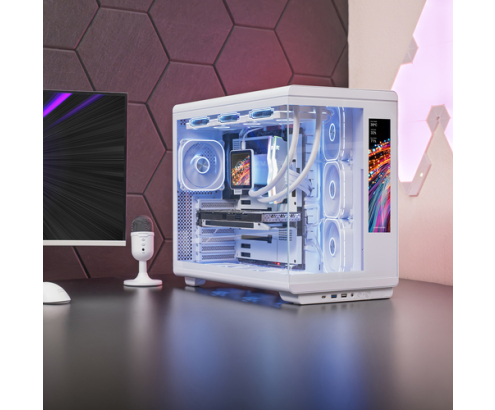 Mars Gaming MCREVMAXW carcasa de ordenador Midi Tower Blanco