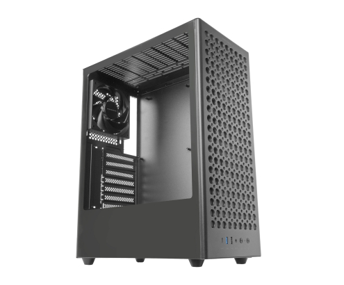 Mars Gaming MCT800 carcasa de ordenador Midi Tower Negro