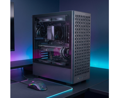 Mars Gaming MCT800 carcasa de ordenador Midi Tower Negro