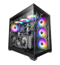 Mars Gaming MCV5 carcasa de ordenador Midi Tower Negro