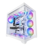 Mars Gaming MCV5W carcasa de ordenador Midi Tower Blanco