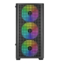 Mars Gaming MCVECTOR carcasa de ordenador Mini Tower Negro