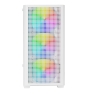 Mars Gaming MCVECTORW carcasa de ordenador Mini Tower Blanco