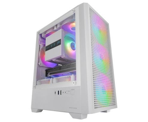 Mars Gaming MCVECTORW carcasa de ordenador Mini Tower Blanco