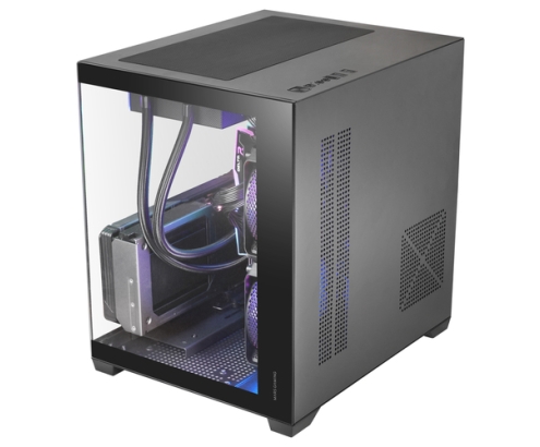 Mars Gaming MCVIEW3 carcasa de ordenador Mini Tower Negro