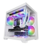 Mars Gaming MCVIEW3W carcasa de ordenador Mini Tower Blanco