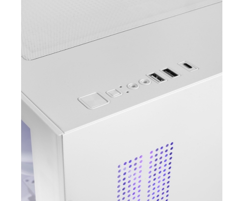 Mars Gaming MCVIEW3W carcasa de ordenador Mini Tower Blanco