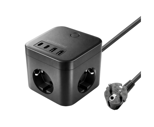 Mars Gaming MDCUBE35 cargador de dispositivo móvil Negro