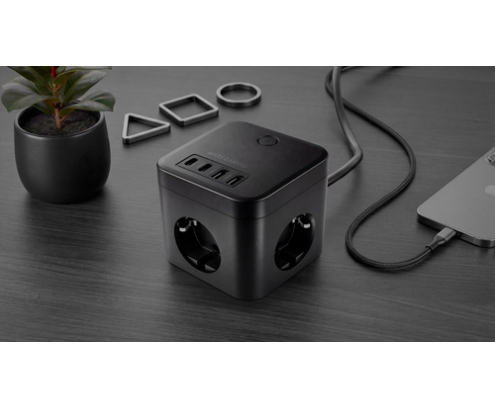 Mars Gaming MDCUBE35 cargador de dispositivo móvil Negro