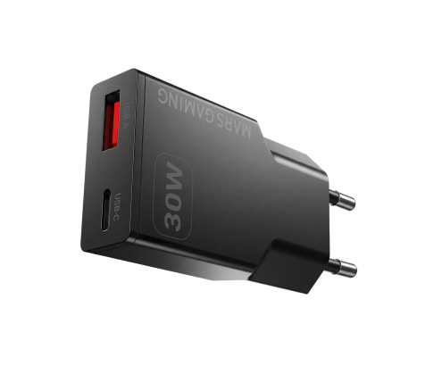 Mars Gaming MDGAN30 cargador de dispositivo móvil Negro