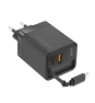 Mars Gaming MDGAN65R cargador de dispositivo móvil Negro