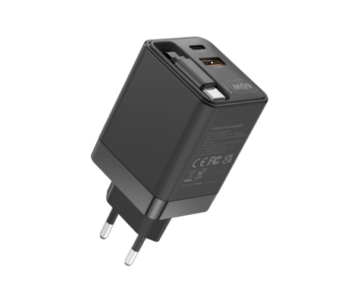 Mars Gaming MDGAN65R cargador de dispositivo móvil Negro