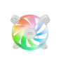 Mars Gaming MF-4A Carcasa del ordenador Ventilador 12 cm Blanco 4 pieza(s)