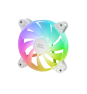 Mars Gaming MF-4A Carcasa del ordenador Ventilador 12 cm Blanco 4 pieza(s)